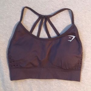 Gymshark Energy Seamless Sports Bra (purple wash)